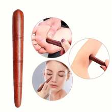1/2 Pear-Shaped Solid Wood Massage Stick - Multifunctional Manual Wooden Acupoint Stick And Foot SAP Tool, Smooth Surface, Full Body Muscle Relaxation, Relaxation Aid, Best Gift Choice - A - View 10