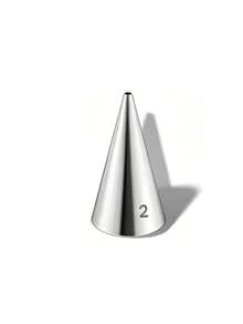 1pc/5pcs Round Piping Nozzle Set,Stainless Steel Cream Icing Piping Tips,Round Piping Tip,Stainless Steel Professional Cake Decorating Tips Set, Frosting Tip Cake Icing Tools,Cake Cookies Pastry Fondant Cream Bag Filler,Cake Decorating Tools - Multicolor - View 9