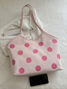 Large Capacity Handbag For Women, New Fashion Versatile Commuter Shoulder Tote Bag - Multicolor - View 3