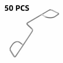 25/50 Pcs Fence Panel Grips Clips, Anti-Rattle Fence Wedges, Noise Reduction Fasteners To Stop Banging For Garden Fence Installation - 50 PCS - View 2