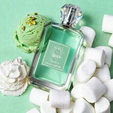MODESS 3.4 Oz Women's Perfume – Pistachio&Ice Cream Bergamot–Pear Jasmine Peony–Whipped Cream Sandalwood Cedar–Designer Inspired Creamy Floral Scent–Long Lasting For Party,Everyday–Ideal Gift For Girlfriend,Best Friend,Mom–Valentine's Birthday Mother's Day - Ice cream/Bergamot/Hazelnut - 查看 4