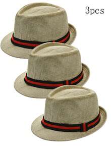 1/3 chiếc mũ Panama cổ điển thập niên 1920 D EXCEED - mũ Fedora vành ngắn cho nam và nữ, thoáng khí - phong cách unisex phù hợp cho hóa trang, đi biển, mặc hàng ngày & ngoài trời - nhiều màu - Xem 29
