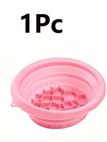 1pc Home Use Ice Basin Facial Ice Compress Care Silicone Outdoor Foldable Basin Beauty Device Ice Bath Tub - Multicolor - View 14