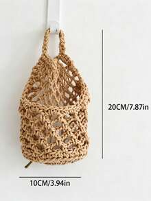 1/2/3 入室內植物吊掛架，適用 4 英吋以下植物，室內牆面植物支架、室內牆面花盆、吊掛花盆 - 米色 - 查看 10