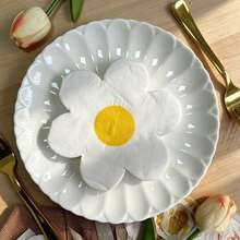 Stylish Floral Paper Napkins Multi Pack Festive Table Ornaments For Home Gathering & Party Use - Conventional - View 4