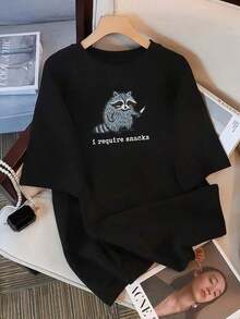 Women T-Shirts - Black - View 1
