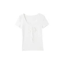 Women Tops - White - View 5