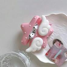 Angel Wings And Pink Star Design Apple 3rd/4th Generation Bluetooth Wireless Earphone Protective Case - Multicolor - View 5