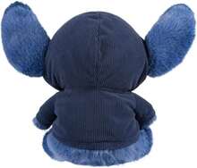 MINISO Disney Lilo And Stitch 絨毛玩偶，連帽款可愛掌心系列，毛茸茸觸感搭配刺繡細節，柔軟捏捏玩具，適合所有年齡層女孩的史迪奇絨毛禮物 - 藏蓝色 - 查看 5