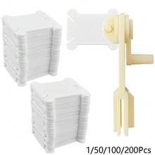 1/50/100/200pcs Plastic Embroidery Thread Spool Set, Embroidery Thread Organizer Box, Cross Stitch Handmade DIY Sewing Storage Rack - Multicolor - View 1