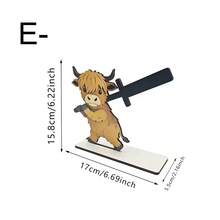 Cartoon Animal Wood Paper Towel Holder, Decorative Kitchen Roll Stand For Countertop - 1PC - View 7