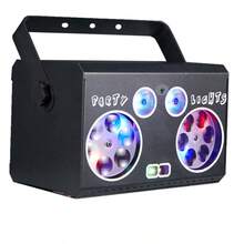 派對燈 DJ 迪斯可燈 舞動 RGB 多圖案 動態閃爍 聲控 舞台燈 附遙控與 DMX 控制 家庭派對 俱樂部 酒吧 節日 婚禮 生日 聖誕 音樂表演 舞蹈 嘉年華 氛圍燈 - 英規插(220-240V) - 查看 14