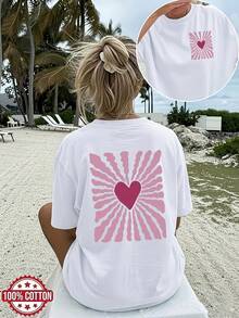 Plus Size T-shirts - Vitt - Visa 1