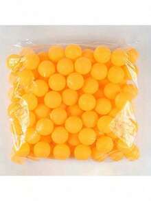 5/10/20/50pcs 40mm Matte Ping Pong Balls, Durable PP Material, Anti-Rust, Suitable For Adult Practice And Entertainment, Yellow And White - Multicolor - View 1