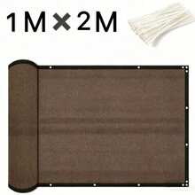 Outdoor PE Privacy Protection Screen, Thickened Windproof Sunshade Net With Reinforced Eyelets, Suitable For Yard, Garden, Balcony - Privacy Fence Screen - View 15