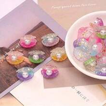1/5/10/20/30 Pezzi Mini Conchiglie Luminose, Accessori Decorativi Fai-da-Te, Accessori per Allestimento di Scene di Festa, Decorazione per Camera e Scrivania, Ornamenti da Collezionare, Regali Ideali per Amici, Genitori, Coppie e Omaggi per Festival - Multicolore - Visualizzare 6