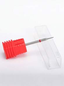 1 Đầu mài móng tay chuyên nghiệp – Dùng để tẩy gel và đánh bóng; Dụng cụ làm móng tay/móng chân tại nhà & salon – Vật tư làm móng - Đỏ - Xem 1
