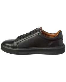 Allen Edmonds Foster Leather Sneaker - 黑色 - 查看 3