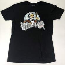 Kenny Rogers All In For The Gambler Farewell Concert Double Sided Small Shirt - Black - View 1
