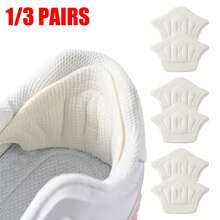 3/1 Pair Adjustable Anti-Slip, Anti-Wear Shoe Heel Grips, Invisible High Heel Pads, Fit For Sports Shoes And Boots, Prevent Heel Slippage Foot Care - Multicolor - View 2