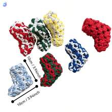1PC Dog Chew Toys ,Durable Interactive Squeaking Toy For Aggressive Chewers, Bite-Resistant Teeth Cleaning Toy, Pet Molar Grinding Toy For Puppy Teething, Squeaker Rope Toy For Small Medium Dogs, Engaging Play Toy For Stress Relief & Boredom - Multicolor - View 2