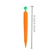 3PCS Carrot Mechanical Pencil - Creative Cute Adorable Student-Specific No-Jam No-Break Mechanical Pencil - Back To School Student Writing Stationery - A - View 2