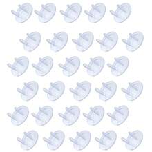 10/20/30 Pcs Baby Proofing Safety Child Safety Electrical Plug Protector With Hidden Handle Outlet Cover For Electrical Outlets For The Protection - Clear - View 11