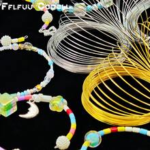 A Roll Of 0.6*60mm Solid Memory Steel Wire, Which Can Be Used As A Core Material For DIYing Various Accessories. - Multicolor - View 3