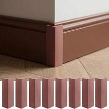 Self-Adhesive White Corner Protectors, Thickened PVC Corner Pads, Soft-Edge Furniture Wall Panels, Suitable For Wall Furniture Edges (8 Pieces) - Multicolor - View 9
