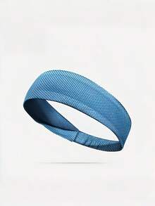 A Sports Headband With An Ice-Effect Feature, Using Ice-Sensing Fiber Technology - Breathable, Quick-Drying, Sweat-Absorbent And With An Elastic Design, Suitable For Running, Gym Workouts, Yoga (For Both Men And Women) - Multicolor - View 10