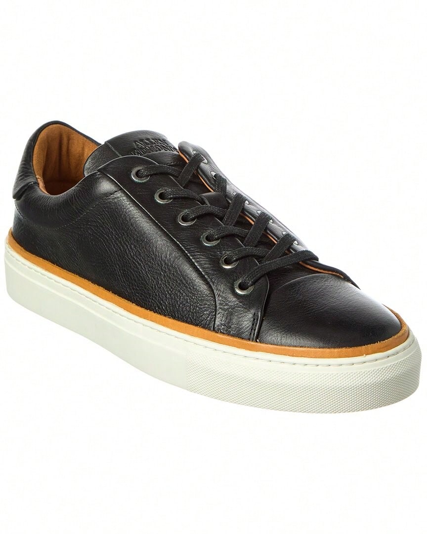 Allen Edmonds Flynn Leather Sneaker - Black - View 1