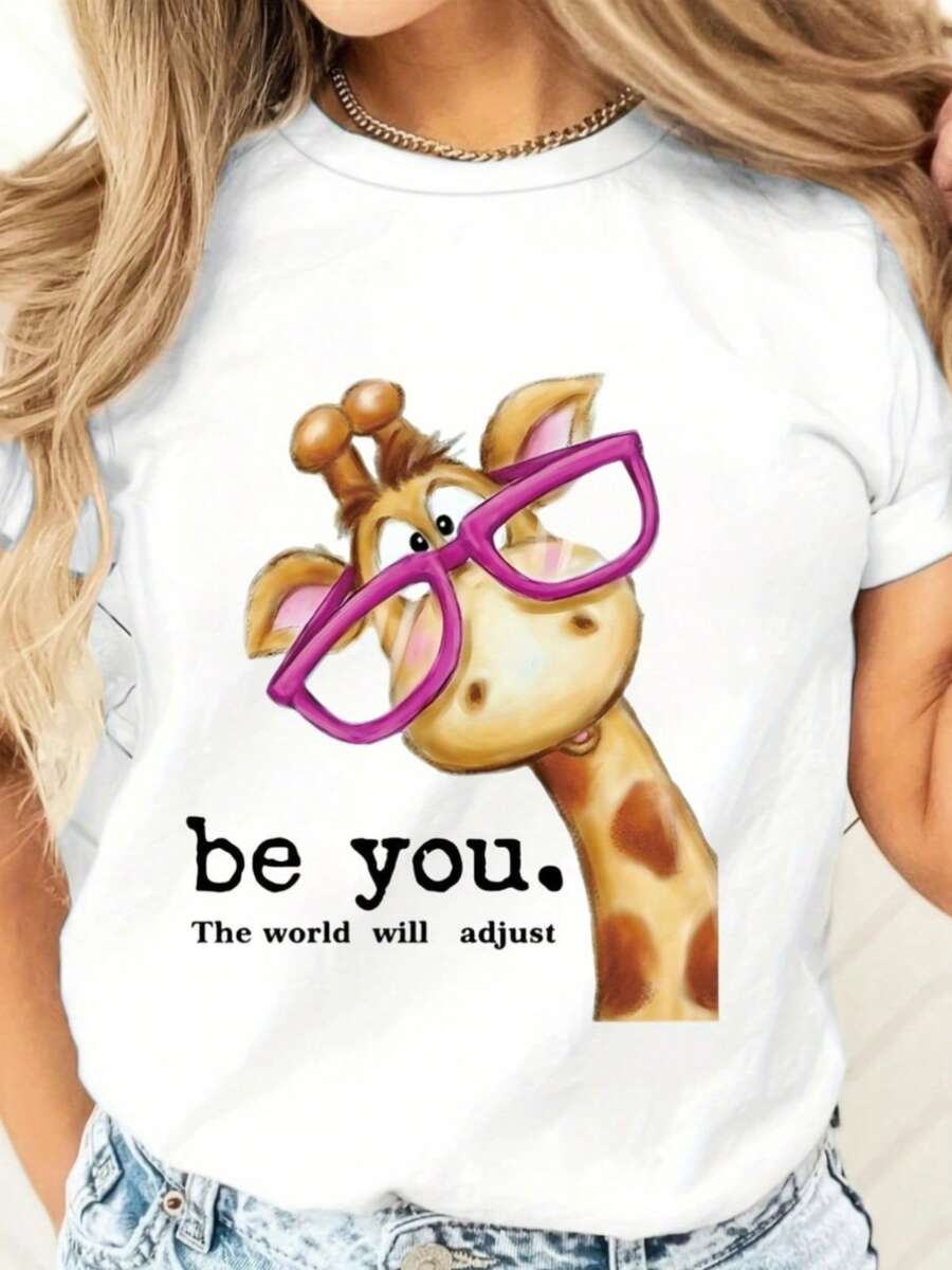 Camiseta con Estampado Divertido y Humorístico - 100% Algodón, Cuello Redondo con Diseño Caprichoso | Ideal para uso casual, jardinería, diseño geométrico en blanco y negro, perfecto para - negro - Ver 1