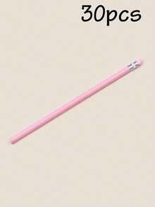 6/30/60/120/240pcs Custom Engraved Name/Text Pencils, Personalized Sketch Pencils, Customized Name Bulk Pencils, Customizable Golf Pencils With Erasers, Back To School, Student Gift, Daily Affirmations - Style 2 - View 19