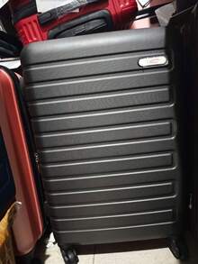 Mala de Viagem Rígida Premium | Rodas 360° | Elegante e Resistente | Fechadura de Segurança - Preto - Visão 4