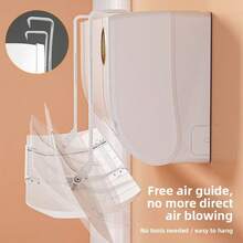 Adjustable Air Conditioner Deflector For Home And Office, Suitable For All Wall-Mounted AC Units, Anti-Direct Airflow Deflector, AC Air Guide Board, Universal AC Air Guide Board, AC Air Deflector, Wall-Mounted AC Deflector, Adjustable Air Guide Cover, AC Air Direction Board, Prevent Direct Airflow, Anti-Direct Airflow, Air Direction Adjustment, Anti-Condensation, Even Cooling, Avoid Cold Air, Protect Joints, Dry Skin Protection - ALMSxdceh3 - View 5