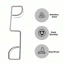 25/50 Pcs Fence Panel Grips Clips, Anti-Rattle Fence Wedges, Noise Reduction Fasteners To Stop Banging For Garden Fence Installation - 25 PCS - View 3