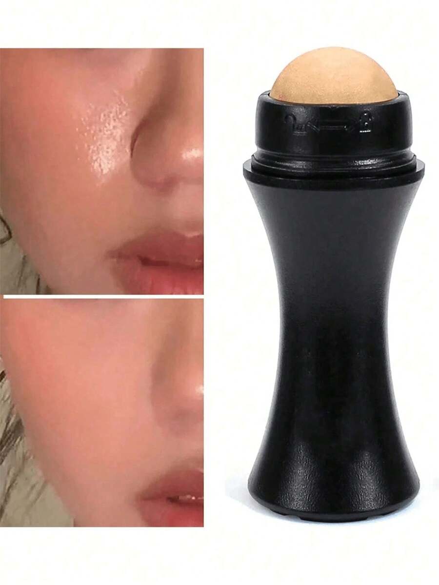 Portable Volcano Oil-Absorbing Roller, Reusable Oil-Absorbing Roller, Instant Face Oil Removal, Summer Unisex Oil-Control Oil-Absorbing Stick - Multicolor - View 1