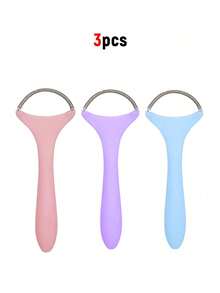 3/1pc Painless Facial Hair Remover, Portable Spring Roller Epilator, Spring-Loaded Hair Removal Tool, Lightweight Depilator Suitable For Men & Women, For Upper Lip, Chin, Face, Neck, Arms & Legs, Easy To Use, Portable DIY Beauty Tool, Waterproof, Low Allergy, Reusable - Multicolor - View 19