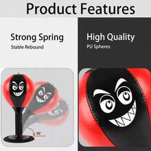 Desktop Punching Bag Stress Relief Ball With Suction Cup Desk Table Boxing UK - UK-l335802 - View 5