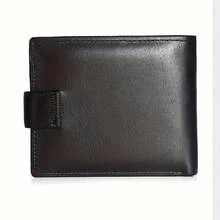 2026 Men's Genuine Leather Wallet Multifunctional Anti-Theft Credit Card Holder Cowhide Wallet - Black - View 4