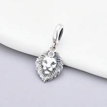 1 Set Liontin 12 Zodiak Perak Sterling 925, Liontin Konstelasi Kristal CZ Bertatahkan, Cocok untuk Gelang, Hadiah Perhiasan Zodiak - Perak - View 11