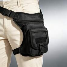 Motorcycle Riding Leg Bag, Construction Work Tactical Multi-Function Waist Bag, Heavy Duty Men's Large Capacity Outdoor Sports Hiking Camping Fishing - Multicolor - View 13