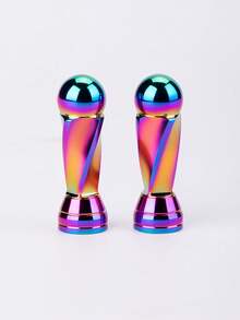 TOSUOD Beautiful Mouth Valve Cap Tire Valve Dust Protection Cap Bicycle Universal Accessory Ideal Choice - Multicolor - View 6