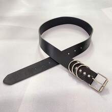 1PC Street Punk Style Chain Belt Versatile Fashion Waist Belt - Black - View 3