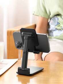 1 pieza Soporte plegable de escritorio para teléfono, compatible con todos los teléfonos inteligentes, accesorio ideal para la oficina, compatible con teléfonos Android, regalo de cumpleaños, soporte de teléfono para familia y amigos, accesorio de teléfono - Varios estilos - Ver 7