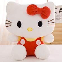 Plush Doll, Cute KT Cat Stuffed Doll, 20cm/25cm Soft Plush Doll, Cartoon Japanese Style Cat Pillow, Birthday Gift For Girls And Best Friends, Holiday Room Decoration, Multiple Colors Available, Bedroom Desk Decor, Comforting Companion Doll - Multicolor - View 15