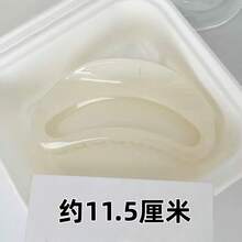 2pcs Jelly Transparent Curved Hollow Hair Claw Clip Minimalist Solid Color Hair Grab - Multicolor - View 5