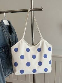 Bolso de mano de gran capacidad para mujer, nuevo bolso tote de hombro versátil y de moda para ir al trabajo - Multicolor - Ver 8