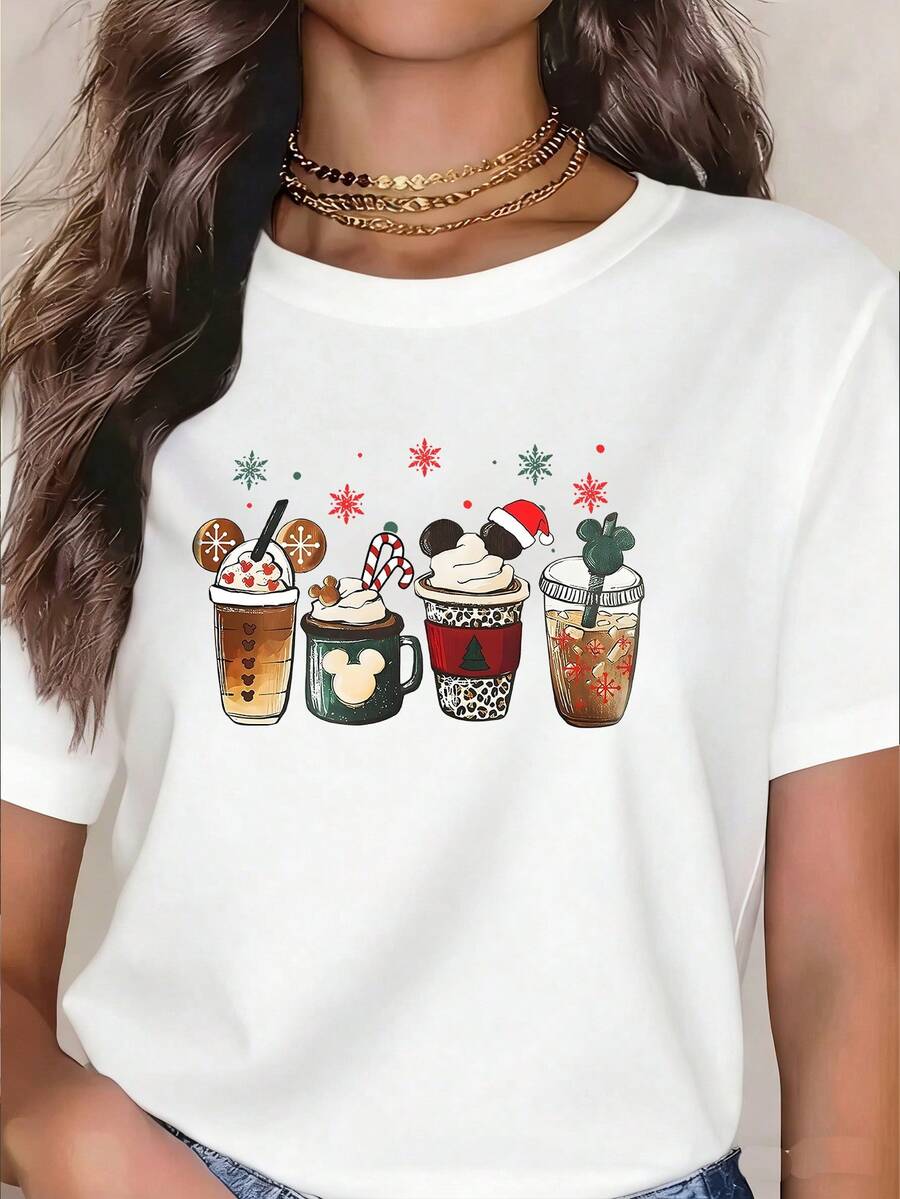 Funny T-Shirts, Summer Clothes, Short-Sleeved T-Shirt Set, Office Casual, Y2K Tops, 210g Japanese-Made 100% Cotton T-Shirt, Summer Outfit For Women, Shirt For Men And Women, Oversized Crew Neck 100% Cotton White Summer Casual - White - View 1