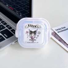 三麗鷗 Kuromi 占卜師 AirPods 保護殼 可愛透明防震殼 附旋轉支架 適用於 AirPods 1/2/3/4 及 Pro/Pro 2 代 新版 AirPods Pro 3 聖誕襪禮物 送女友 - transparent - 查看 4
